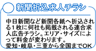 連合求人広告 名古屋 連合チラシ 集合チラシ 愛知・岐阜・三重 求人チラシ 愛知県 名古屋市